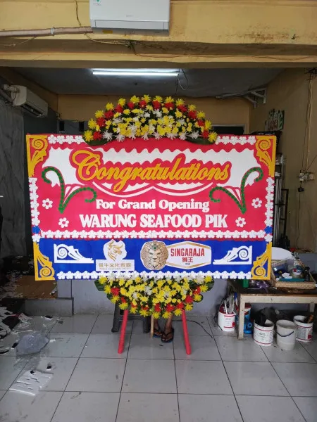 Papan Bunga Ucapan Selamat Kebon Jeruk